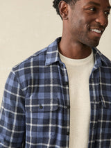 Faherty - Legend Sweater Shirt - Blue Winds Plaid