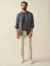 Faherty - Coastline Knit Shirt - Twilight Check