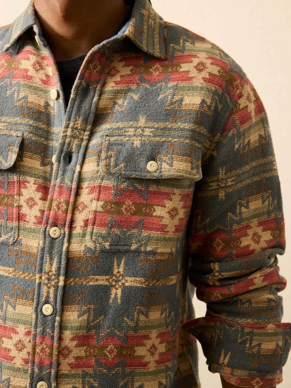 Faherty - Doug Good Feather Canyon Overshirt - Fall Harvest