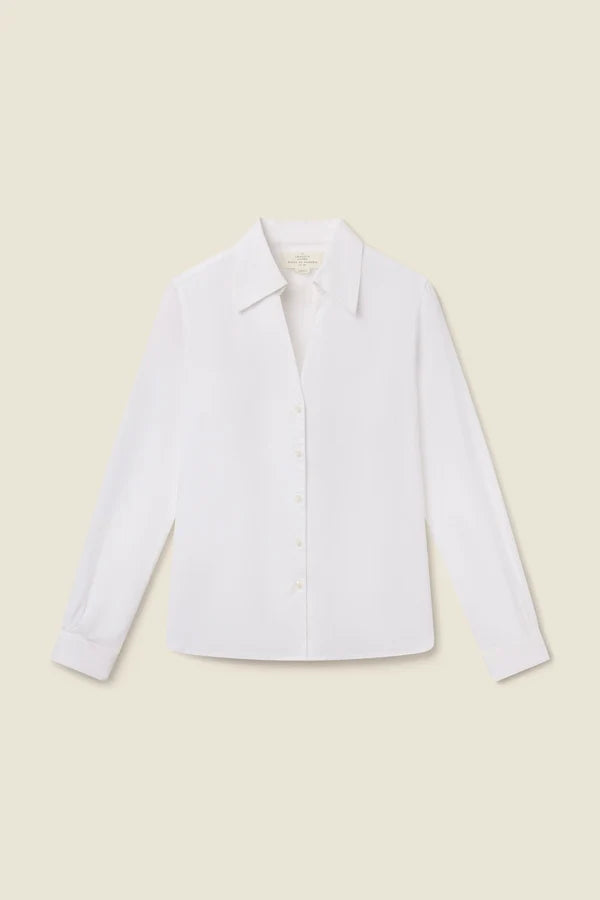 Trovata Birds of Paradise- Justine Blouse- White