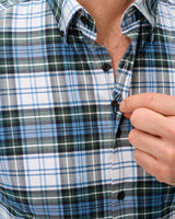 Johnnie-O- Performance Flannel Button Down Shirt - Chimney Rock Tartan