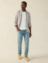 Faherty - Coastline Knit Shirt - Birch River Plaid