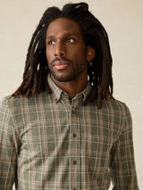 Faherty - Coastline Knit Shirt - Pleasant Hill Plaid