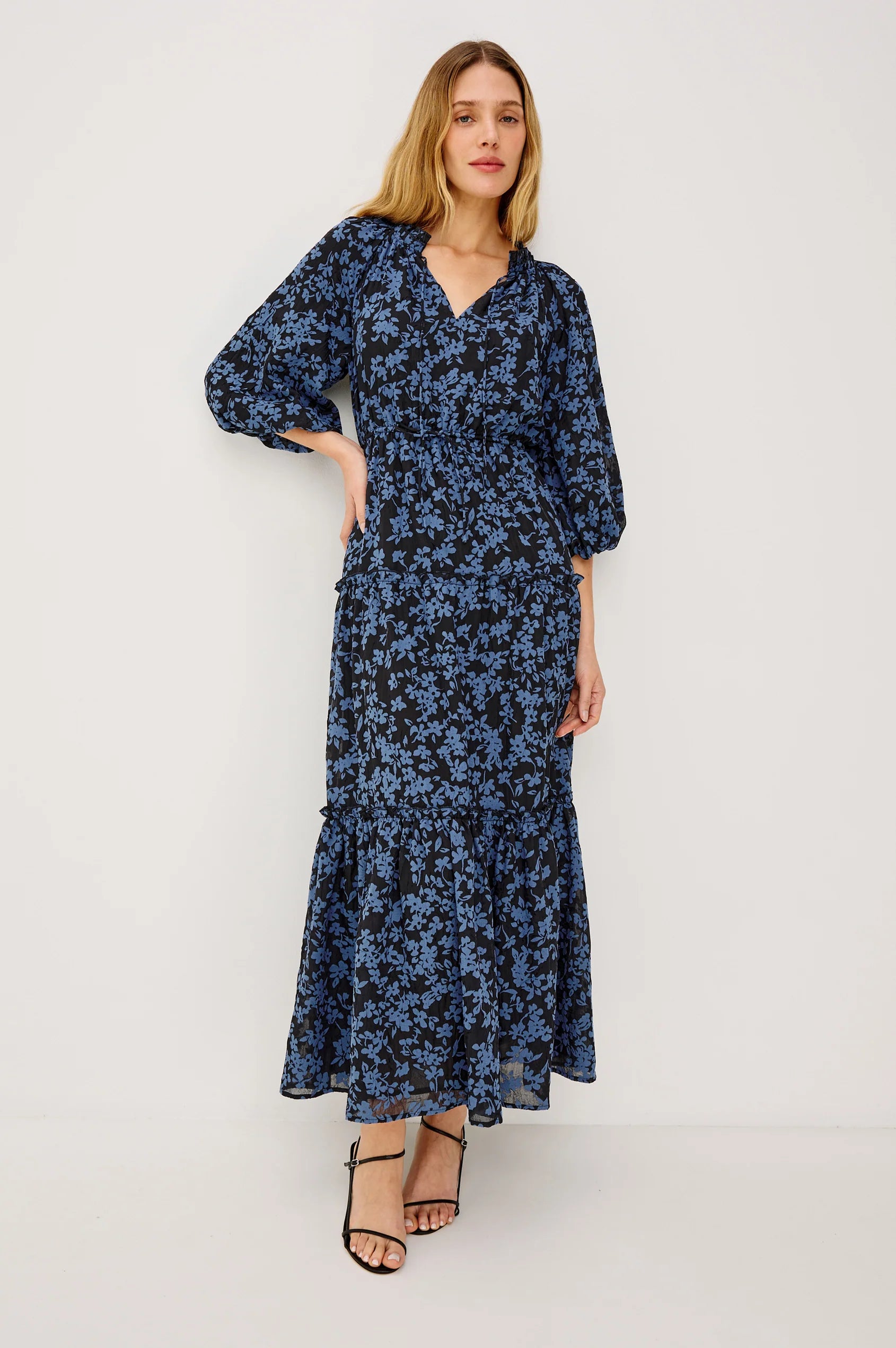 Rails - Felicia Dress - Midnight Silhouette Floral