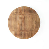 Heritage Lace - Farmhouse 18 Round X 2.3H' Small Artisan Wood Not-So' Lazy Susan - Mango