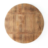 Heritage Lace - Farmhouse 20 Round X 2.3H' Large Artisan Wood Not-So' Lazy Susan - Mango”