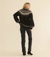 Doen- Field Sweater- Black Aberdeen Fair Isle