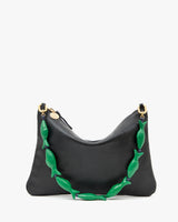 Clare V. - Shortie Strap - Emerald Sardine