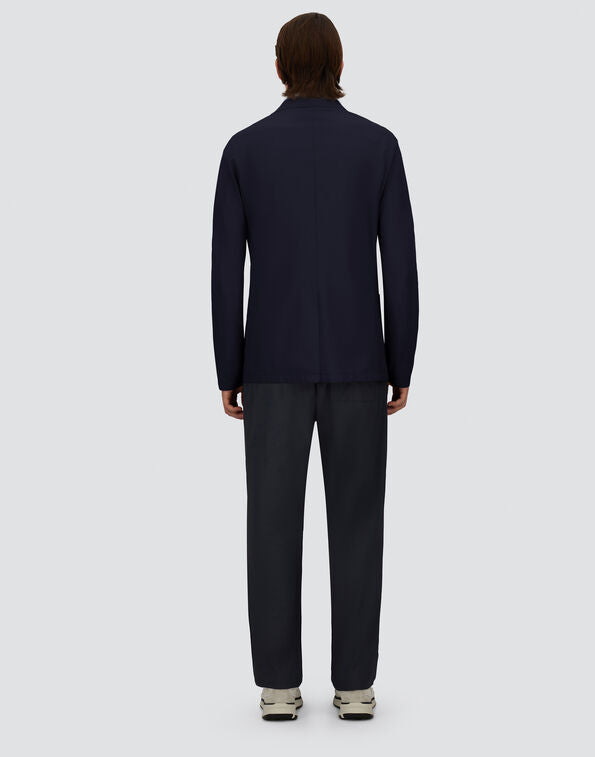 Herno - Light Scuba Blazer - Navy Blue