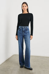 Rails - Getty Wide Leg Jean - Moonlit Ocean