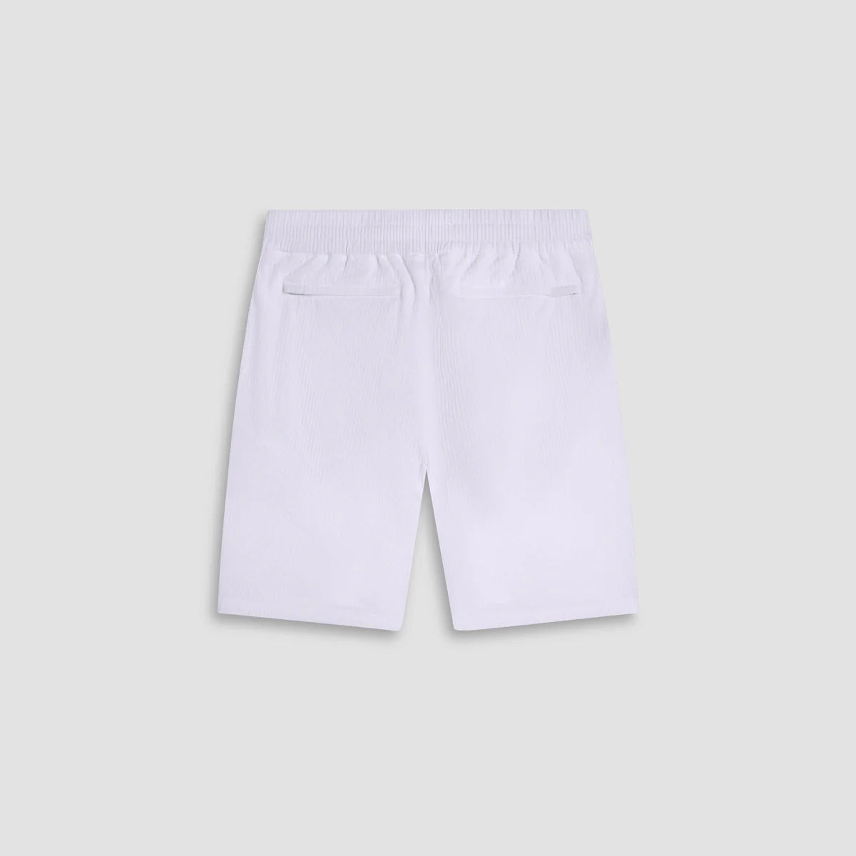 Bugatchi - Seersucker Drawstring Short - White
