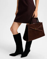 Veronica Beard Large Dash Bag- Expresso