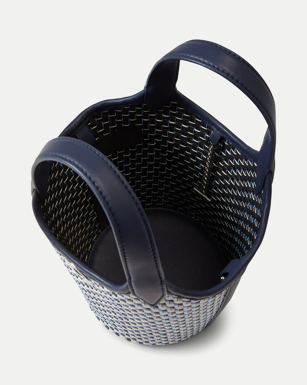 Veronica Beard - Woven Anchor Bag - Navy Multi