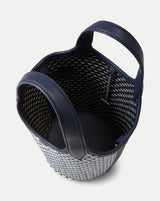 Veronica Beard - Woven Anchor Bag - Navy Multi