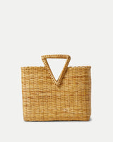 Veronica Beard - Bamboo Vesper Tote - Natural Wicker