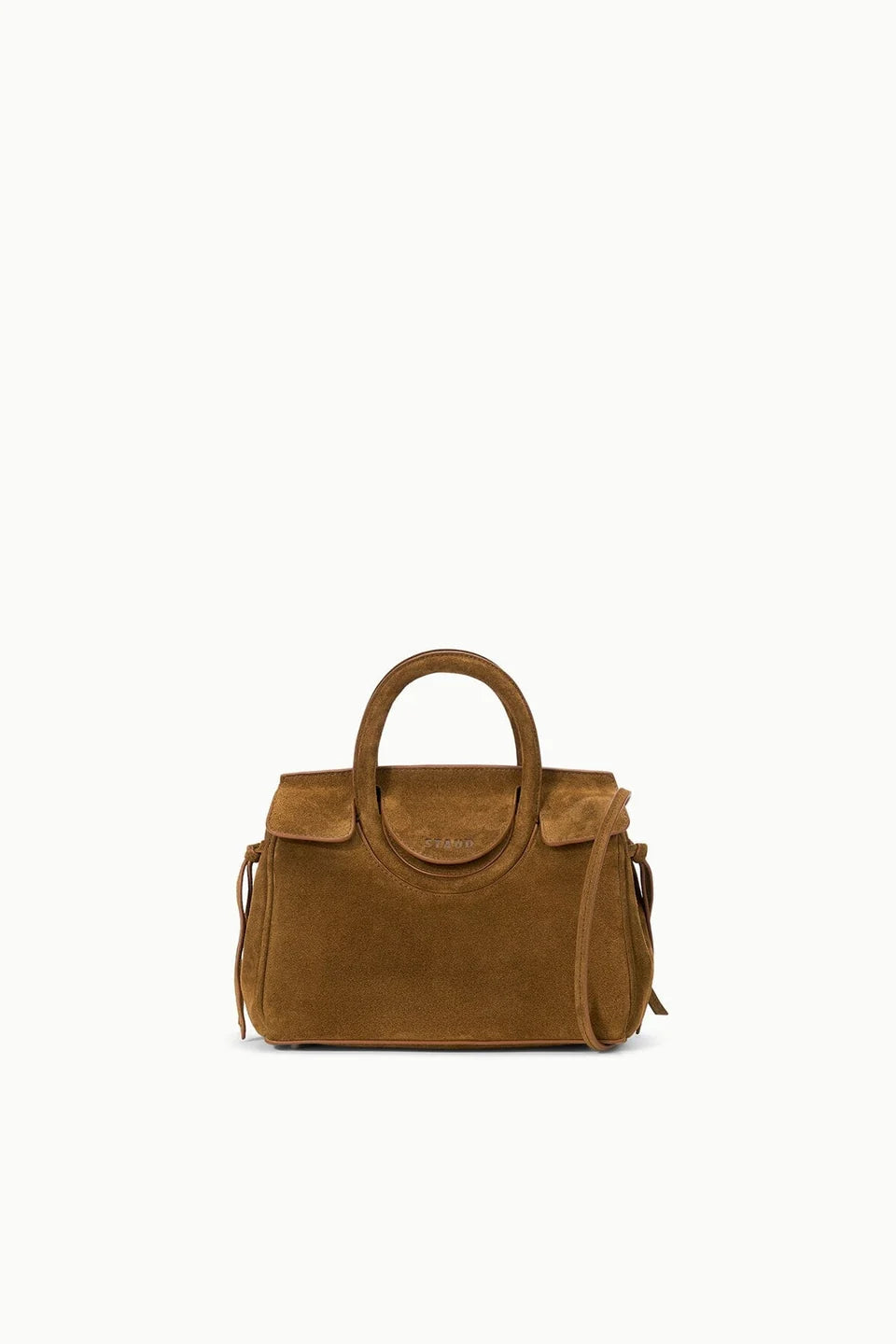 Staud- Maude Mini Carryall- Cigar