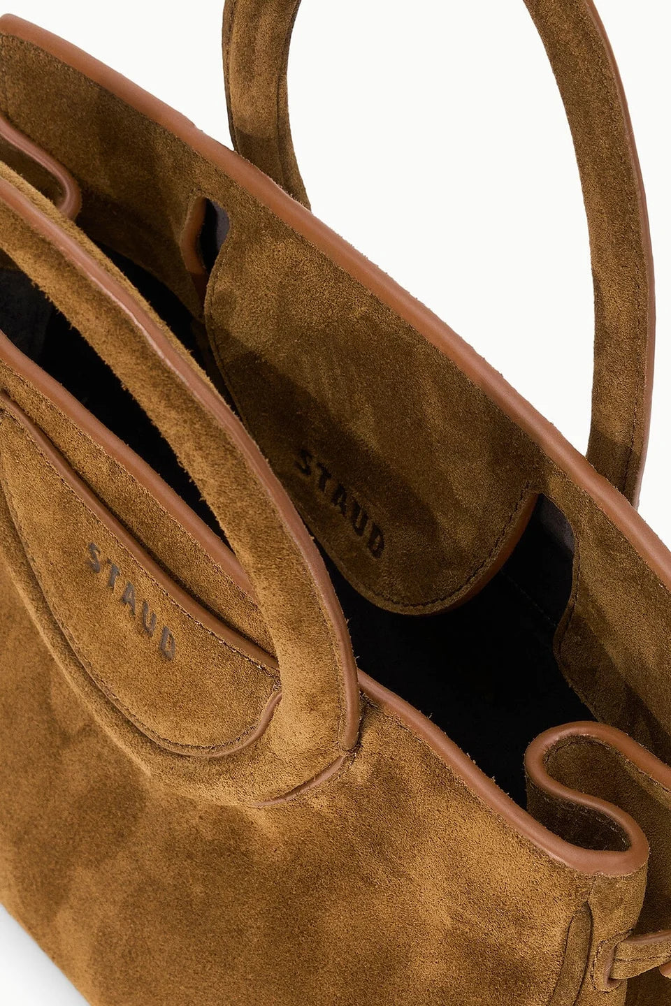 Staud- Maude Mini Carryall- Cigar