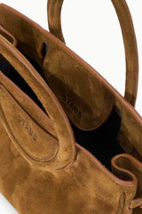 Staud- Maude Mini Carryall- Cigar