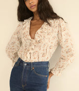 Doen- Hardy Top- Creme Windswept Meadow