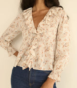 Doen- Hardy Top- Creme Windswept Meadow