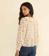Doen- Hardy Top- Creme Windswept Meadow