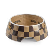 Haute Diggity Dog - Checker Chewy Vuiton Bowl - Medium