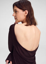 A.L.C.- Heather Top- Ganache