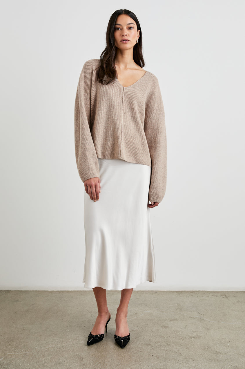 Rails - Hollyn Sweater - Heather Oatmeal