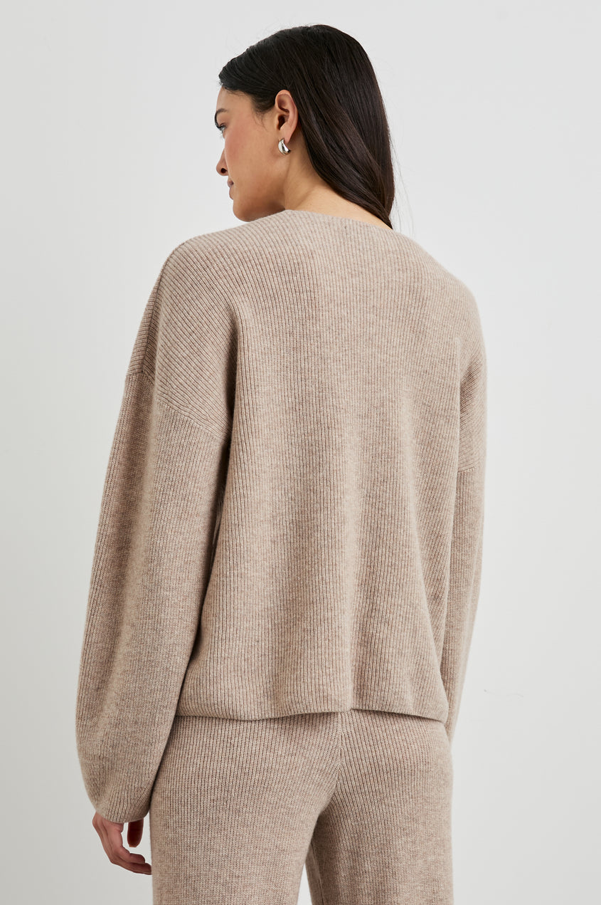 Rails - Hollyn Sweater - Heather Oatmeal