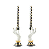 MacKenzie Childs Haunted House Spooky Candle Holders