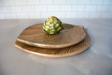 Heritage Lace - Farmhouse 14" Carved Platter - Mango