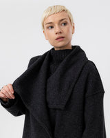 Holebrook - Astrid Wide Coat - Anthracite Mel.