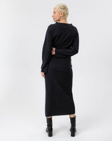 Holebrook - Kristina Skirt - Black Mel