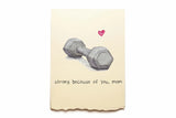 Piccola Arte Holiday's, Mother's Day- Strong Mom