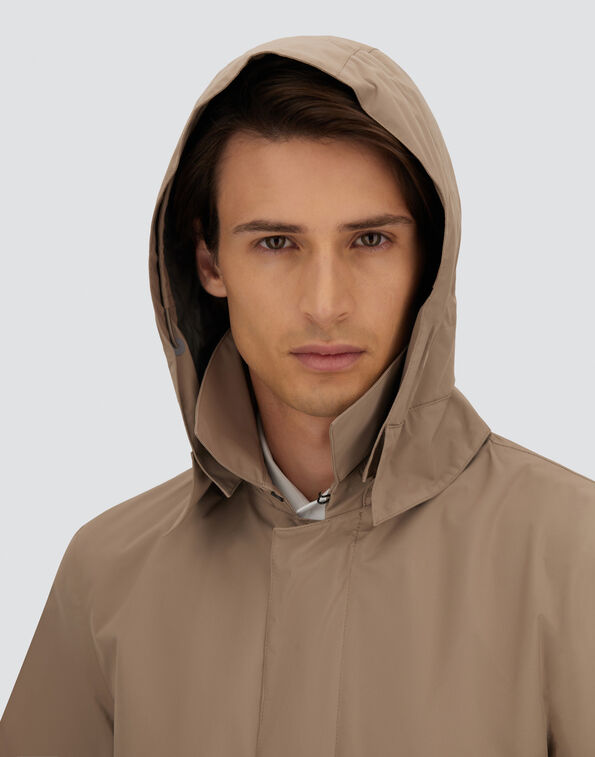Herno - Raincoat in 2 Layers Windstopper - Dove Grey