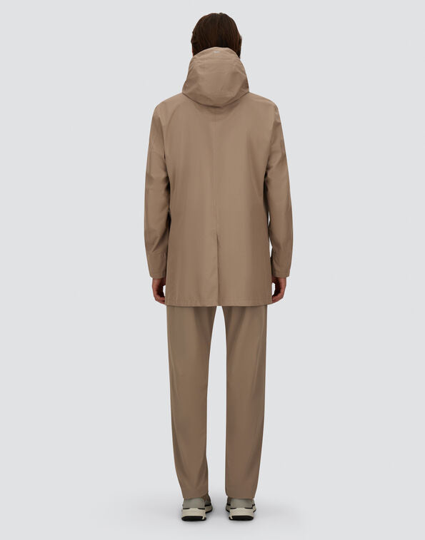 Herno - Raincoat in 2 Layers Windstopper - Dove Grey