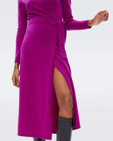 DVF - Astrid Dress - Red Purple