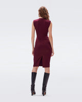 DVF - Darrius Dress - Wine Pink