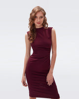 DVF - Darrius Dress - Wine Pink