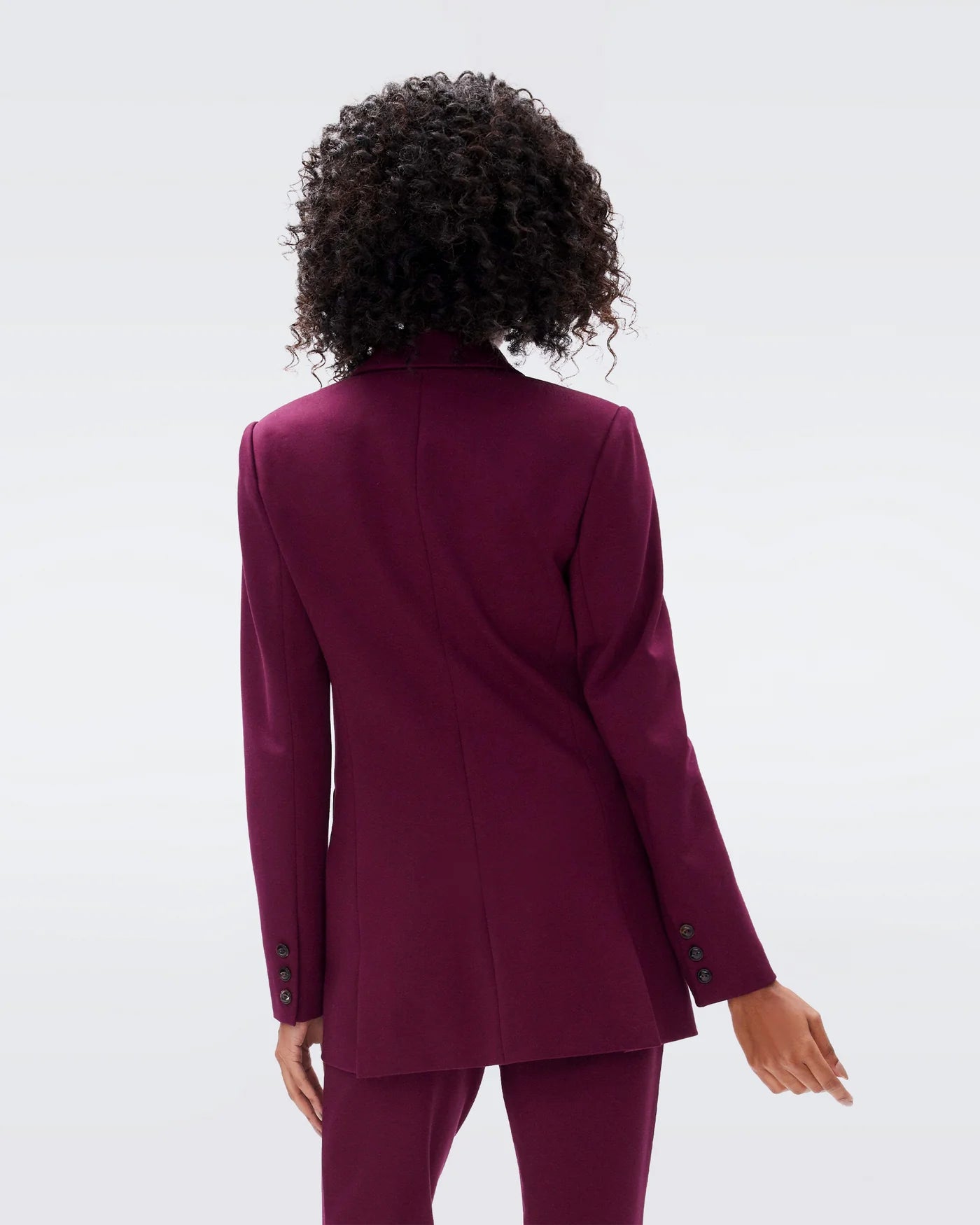 DVF - Maira Jacket - Wine Pink