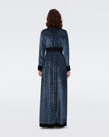 DVF - Libby Dress - Chain Geo Multi Med Sig Blue