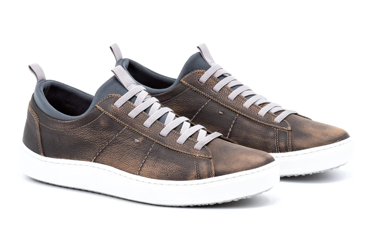 Martin Dingman - Cameron Leather Sneaker - OId Clay