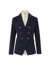 Veronica Beard - Miller Dickey Jacket Kit - Navy/Ivory