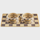 Haute Diggity Dog - Checker Chewy Vuiton Placemat
