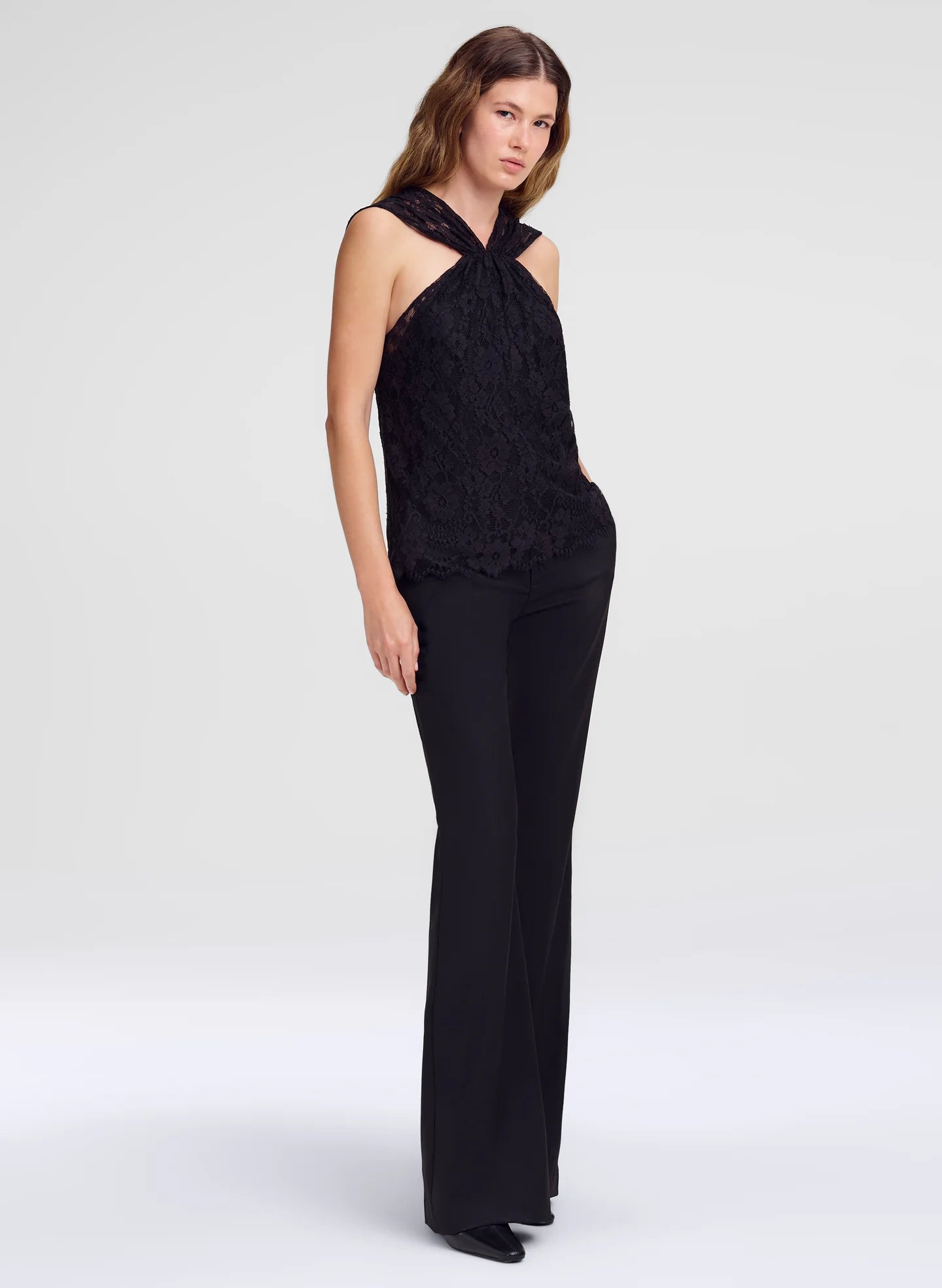 A.L.C.- Irina Top- Black