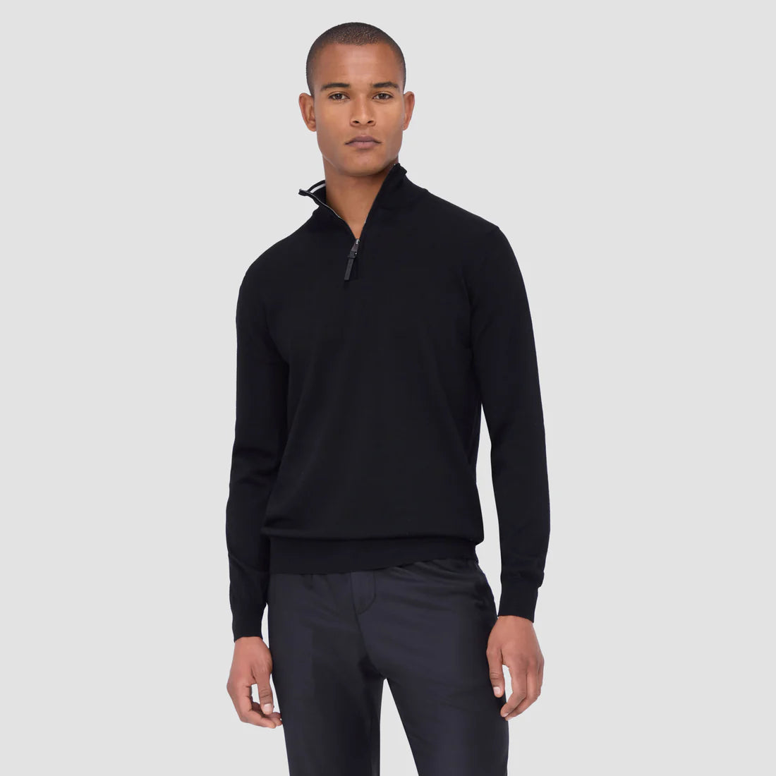 Bugatchi Spencer 1/4 zip mock ISH350HZ1