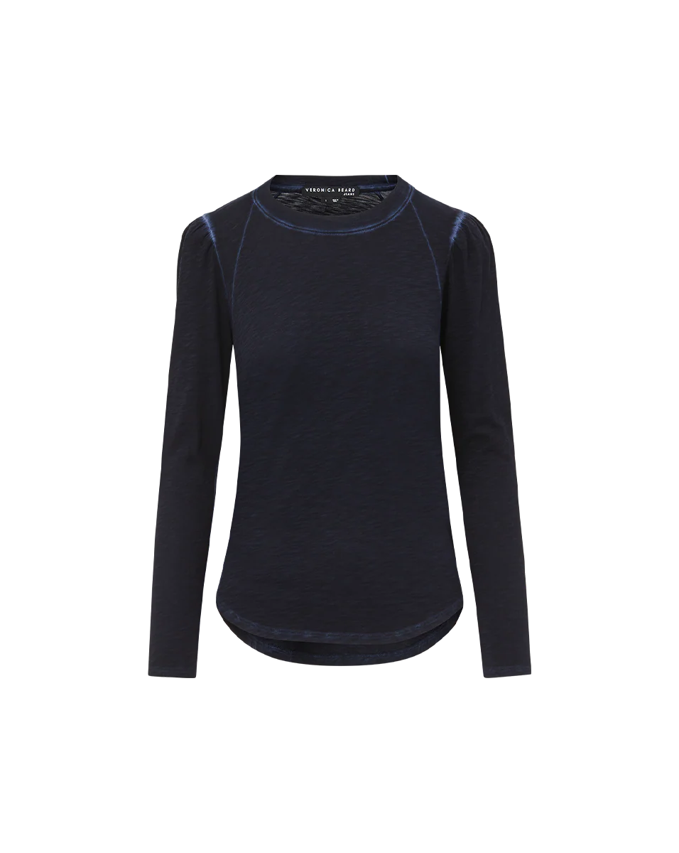 Veronica Beard - Mason Baseball Tee - Navy