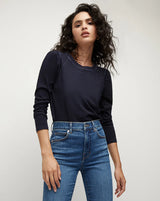 Veronica Beard - Mason Baseball Tee - Navy