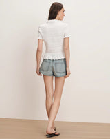 Veronica Beard Ellisandra Top in White