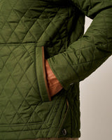 Johnnie O - Juno Quilted Snap Jacket-Mangrove